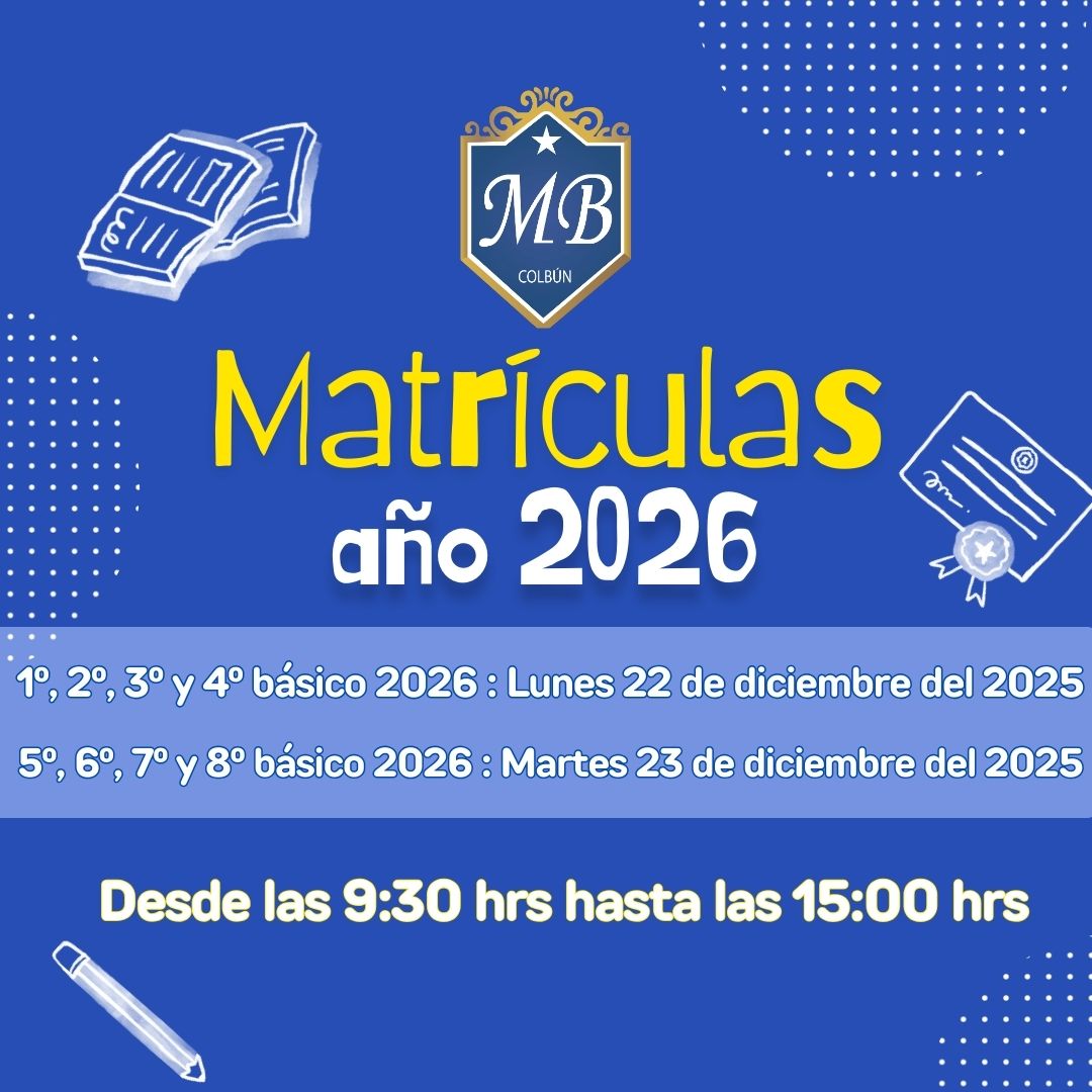 Matrículas 2026